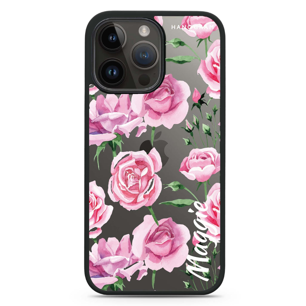 Pink Rose 防衝擊保護殼