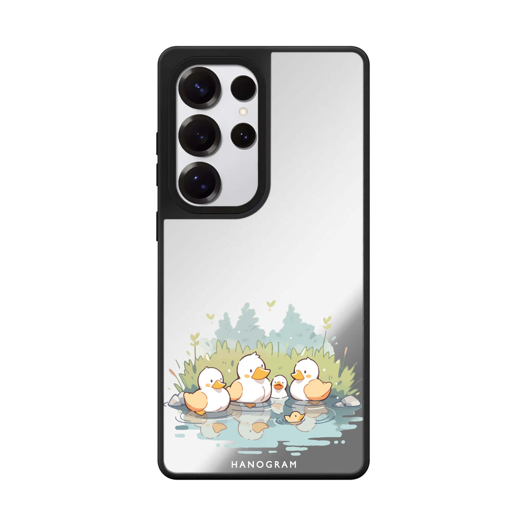 River Duck Delight 鏡面手機殼