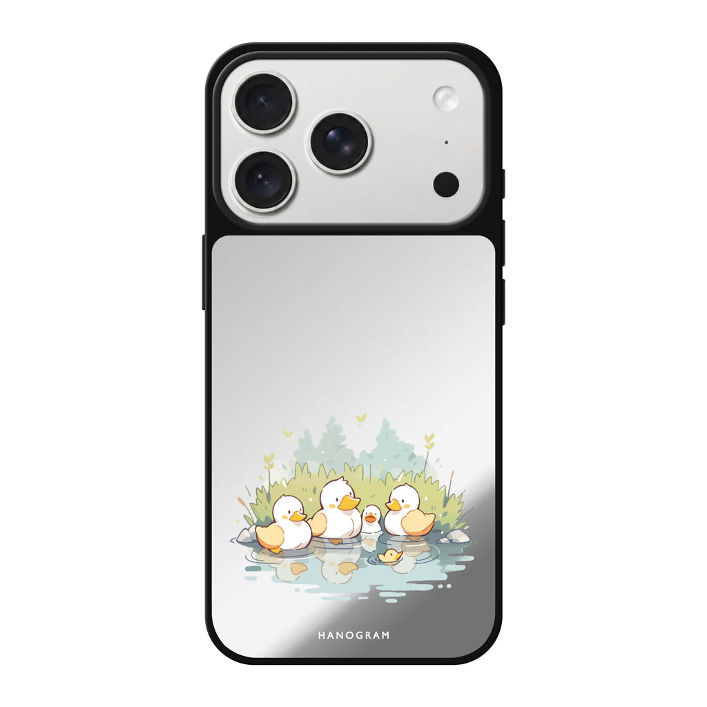River Duck Delight 鏡面手機殼