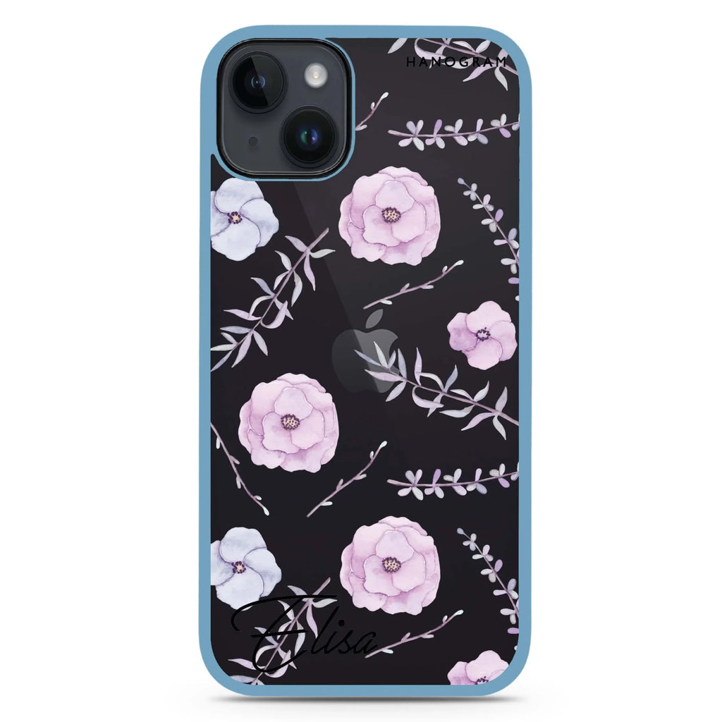 Vibrant Floral iPhone 15 Plus 防衝擊保護殼