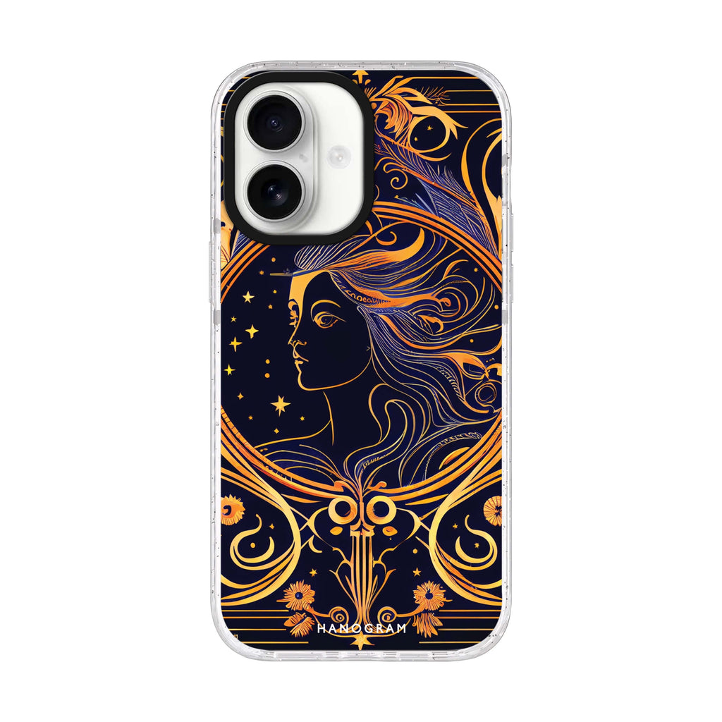 Magic Queen iPhone 17 水晶透明保護殼正面展示