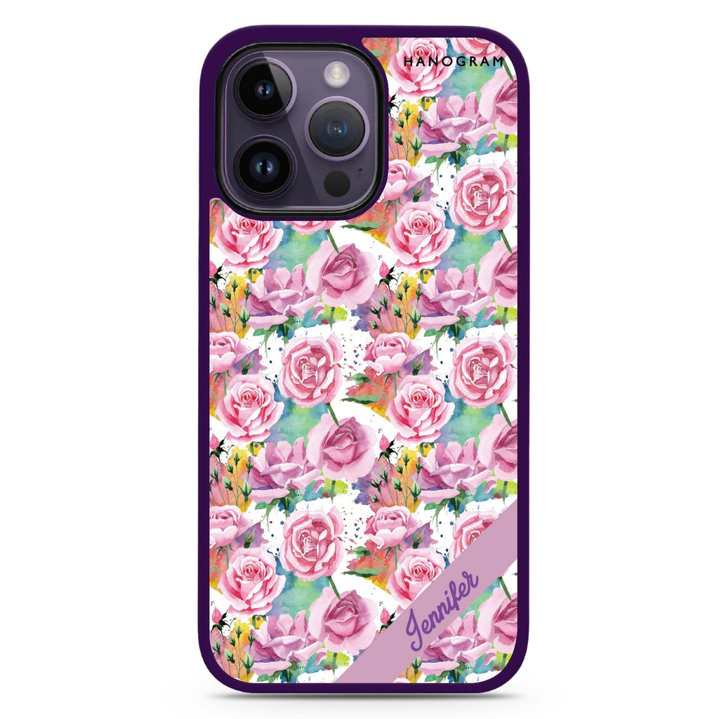 Colorful Rose 防衝擊保護殼