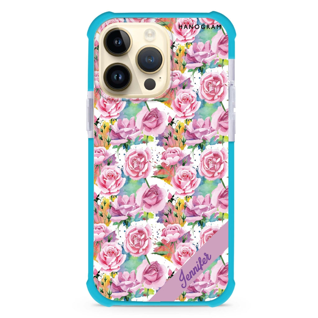 Colorful Rose iPhone Magsafe 兼容超強防摔保護殼