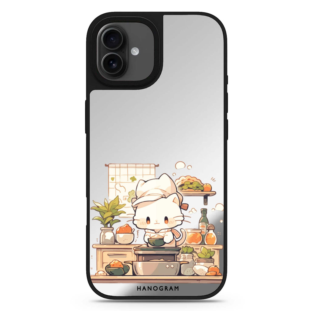 Chef Whisker Mess iPhone 17 鏡面手機殼 主圖設計