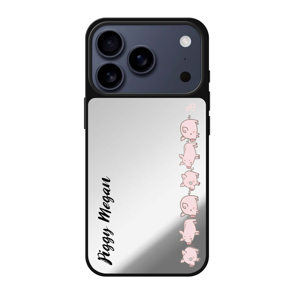 Piggy Corps 小豬 iPhone 17 Pro Max 鏡面手機殼主圖
