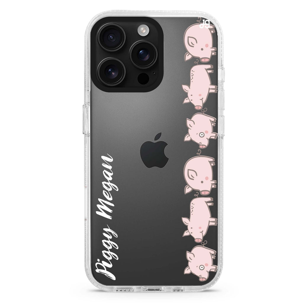 Piggy Corps iPhone 16 Pro & 16 Pro Max Case - Personalized and Stylish Protection