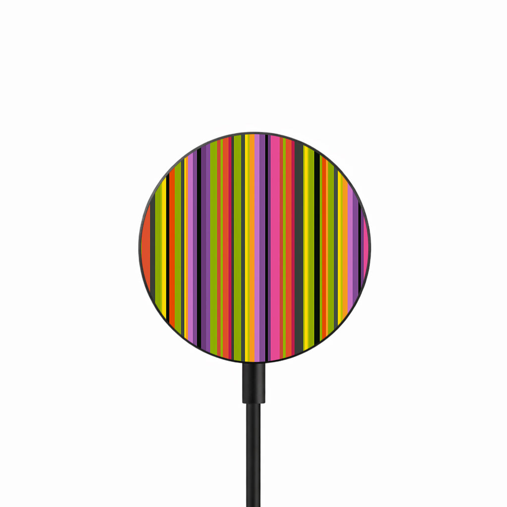 Rainbow Stripe Pop 25W 磁吸無線充電器