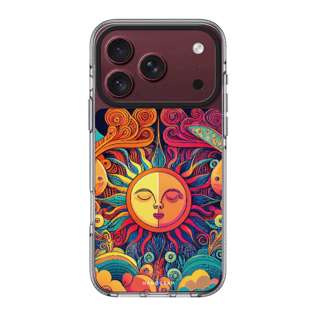Magic Sun Face 水晶透明保護殼