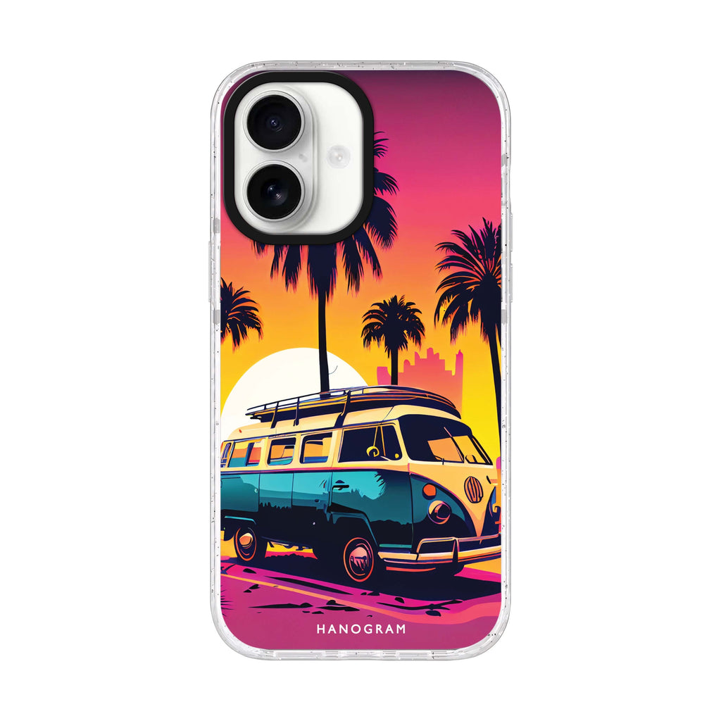 Travelling iPhone 17 水晶透明保護殼正面展示