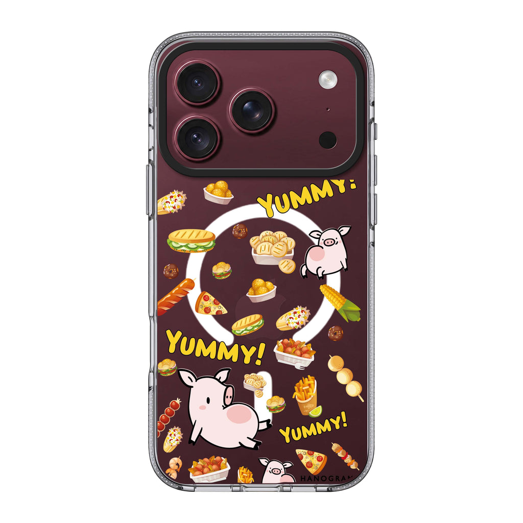 Yummy Piggy 水晶透明保護殼