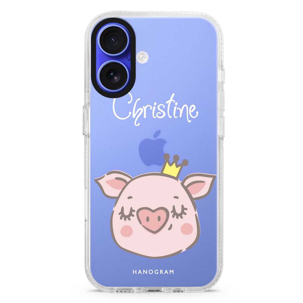 Piggy Queen 水晶透明保護殼