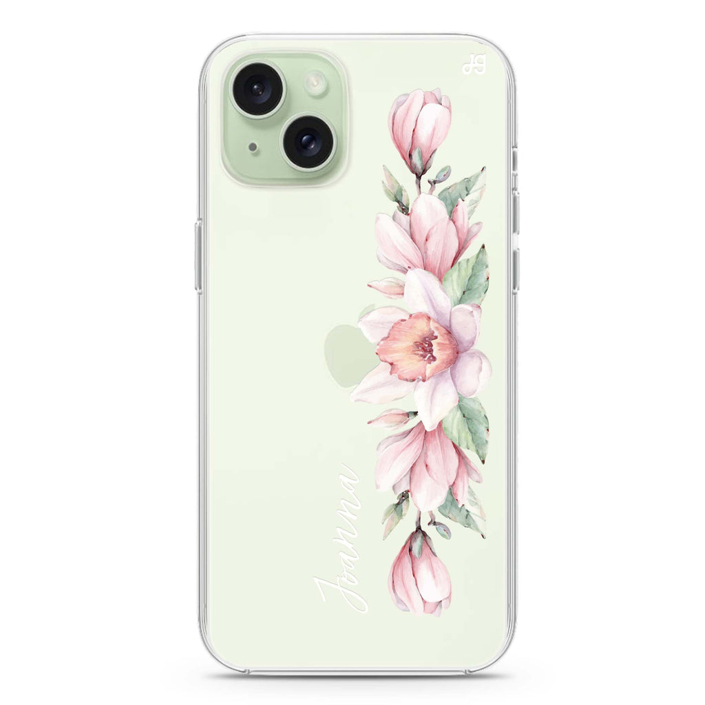 Floral and Me iPhone 15 水晶透明保護殼