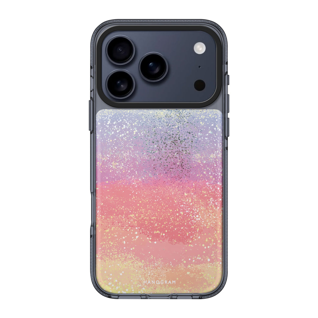 Pastel Prism iPhone 17 Pro Max MagSafe 水晶透明保護殼 插畫圖案設計 圖1