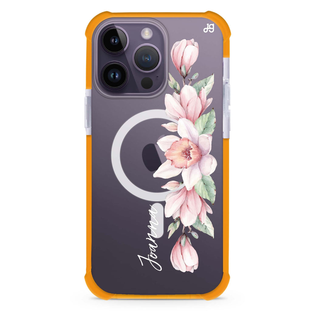 Floral Bra iPhone Magsafe 兼容超強防摔保護殼