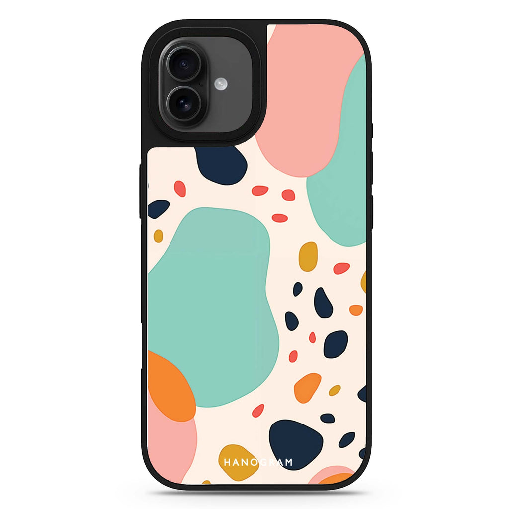 Artisan Fragments iPhone 17 抽象藝術鏡面手機殼 主圖設計