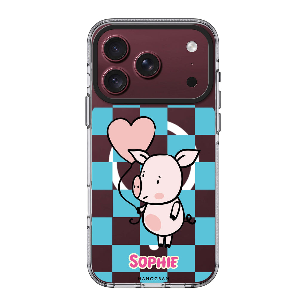 Sweet Pig 水晶透明保護殼