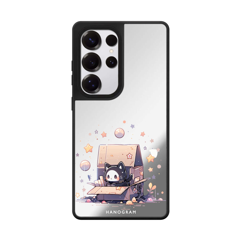 Starship Cat Pod 鏡面手機殼