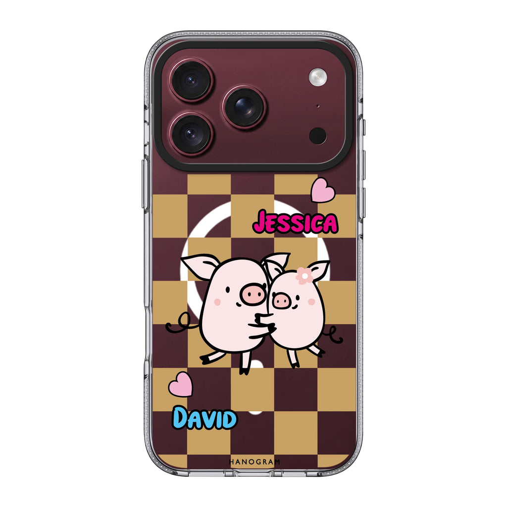 Love Pig 水晶透明保護殼