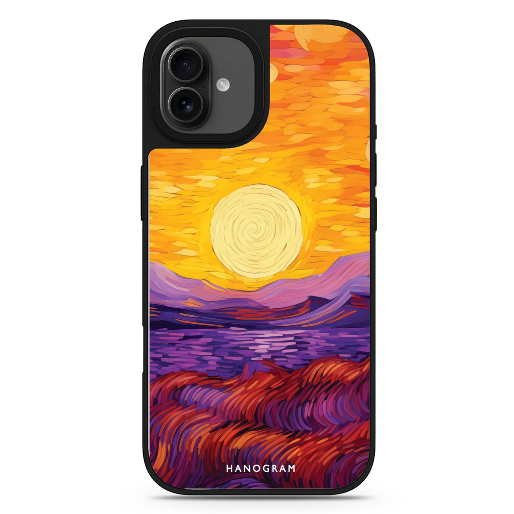 Horizon Flame iPhone 17 鏡面手機殼 主圖設計