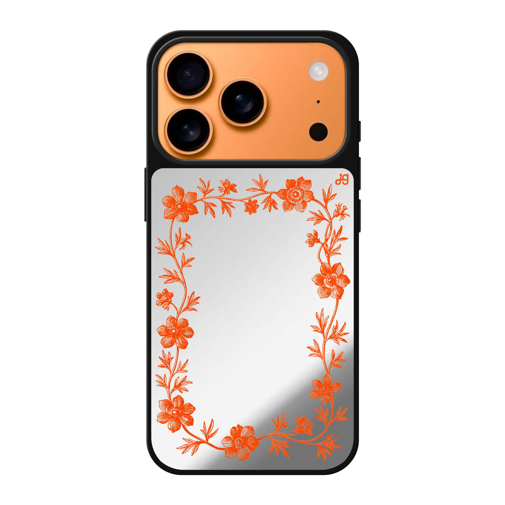Saffron Vine Frame 鏡面手機殼