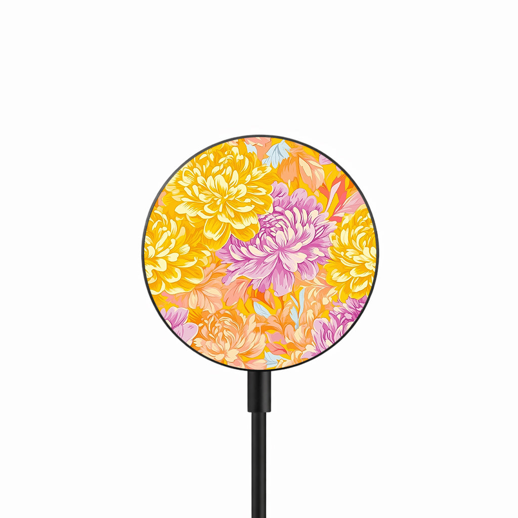Golden Petal Bloom 25W 磁吸無線充電器
