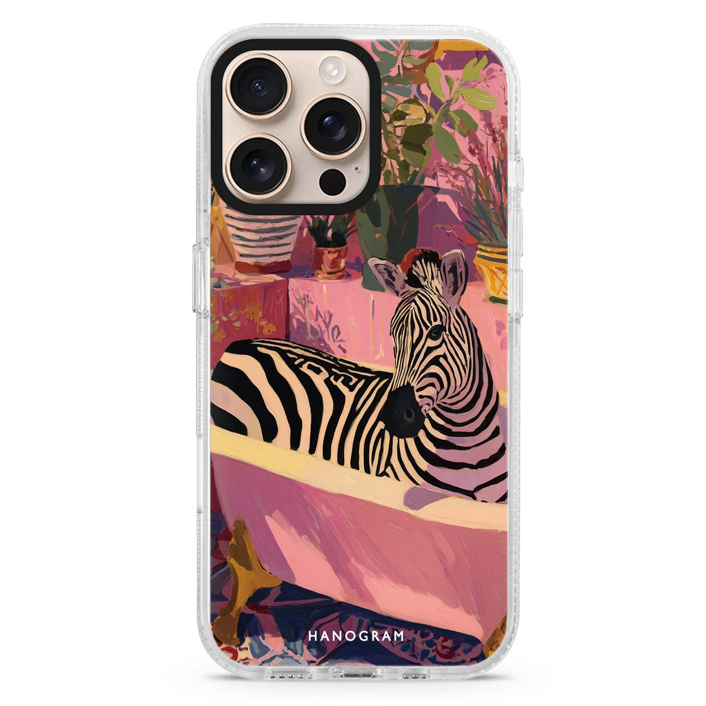 Zebra Bath 水晶透明保護殼