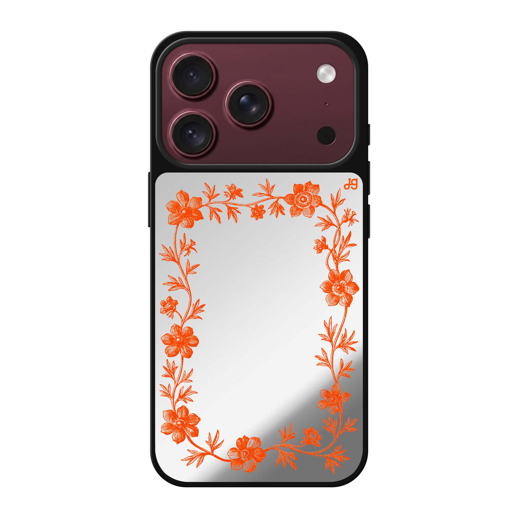 Saffron Vine Frame 鏡面手機殼