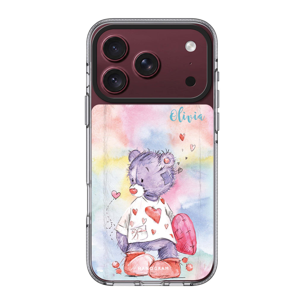 Sweet Bear 水晶透明保護殼