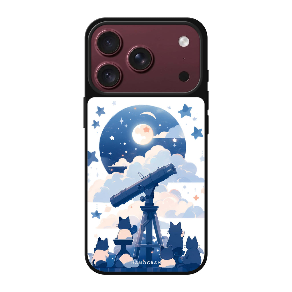 StarGaze Kitty 鏡面手機殼