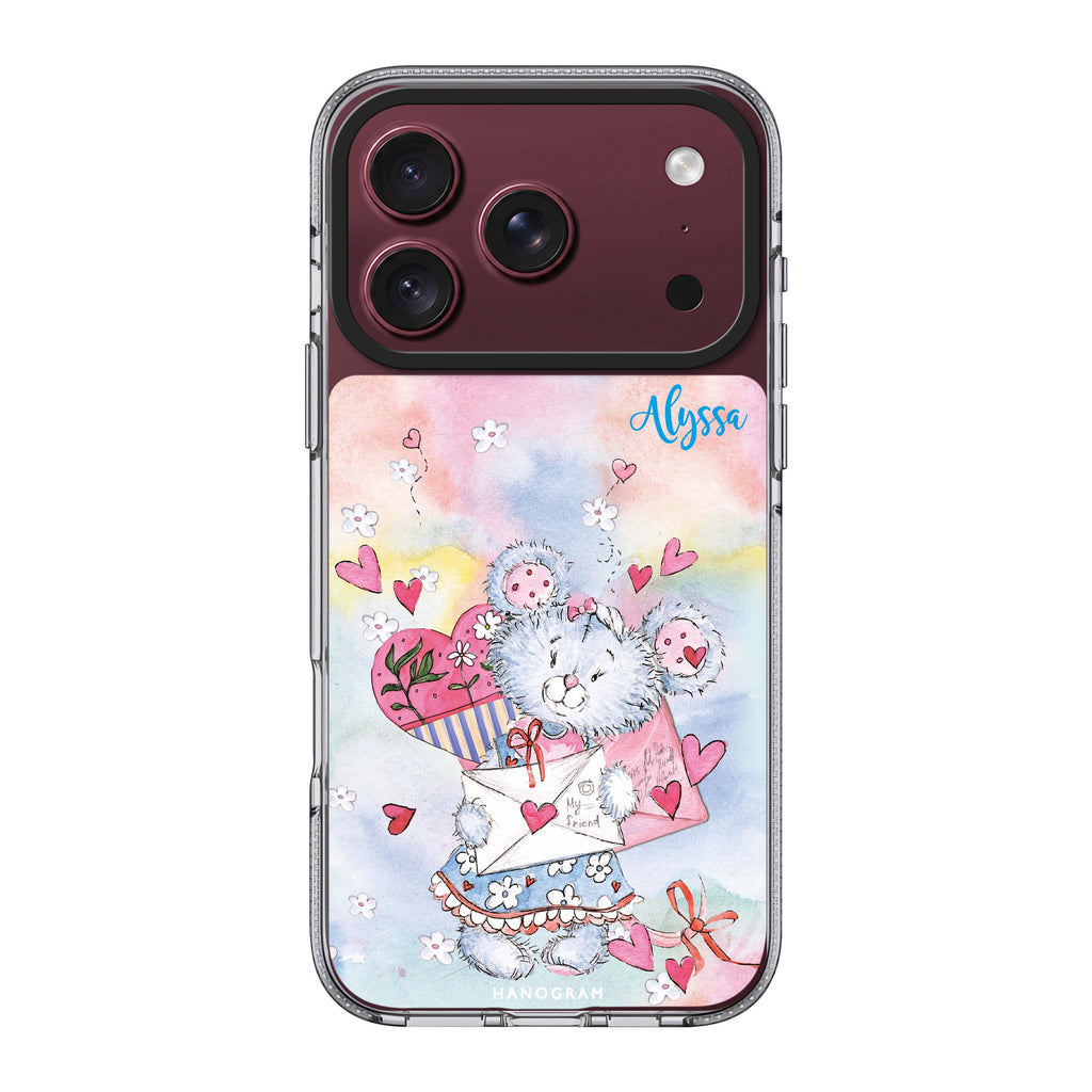 Sweet Bear 水晶透明保護殼