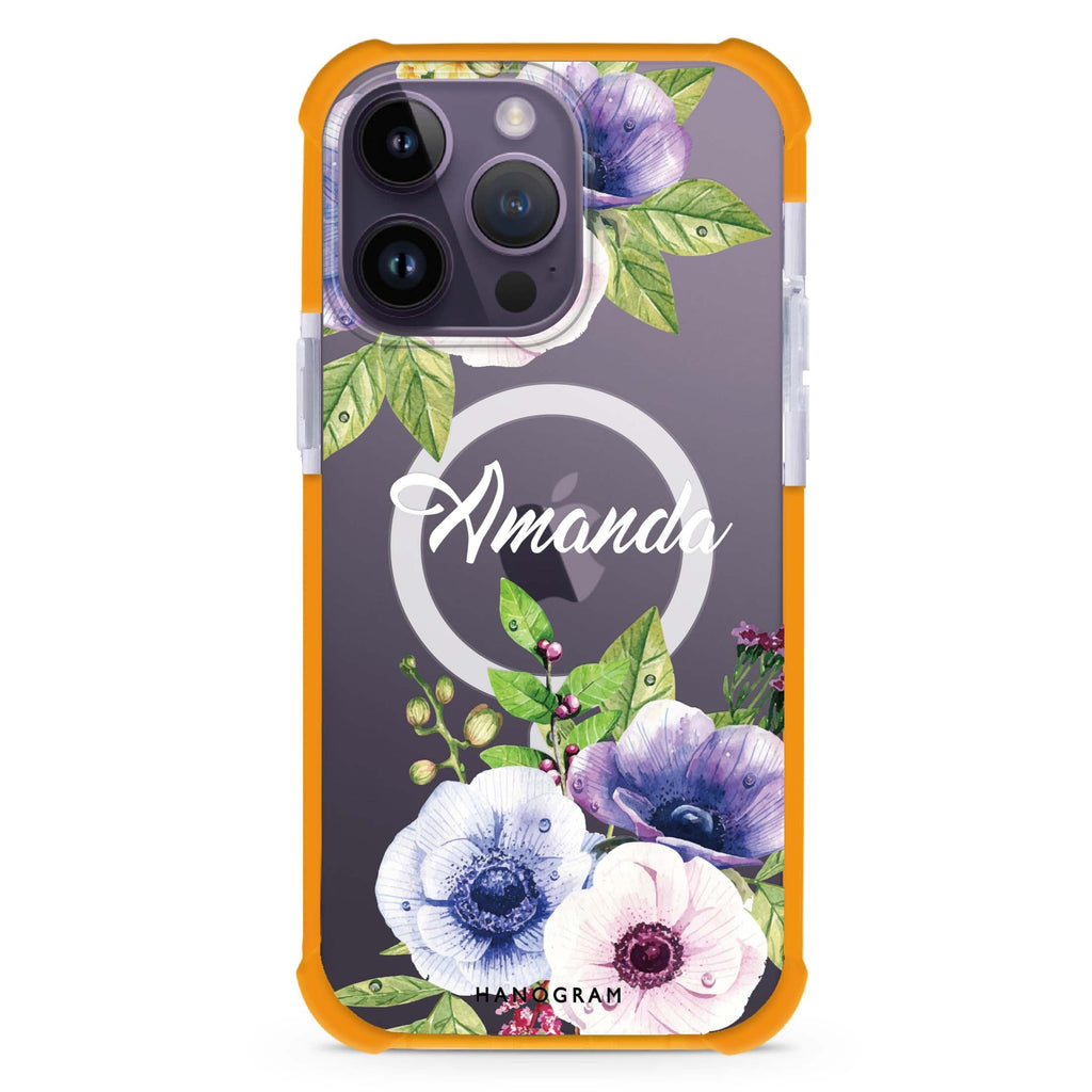 Blooming Flowers iPhone Magsafe 兼容超強防摔保護殼