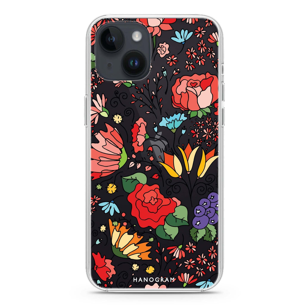 Petal Poetry iPhone 14 Plus 水晶透明保護殼