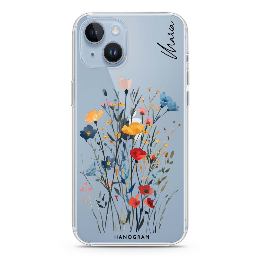 Garden Grace iPhone 15 Plus 水晶透明保護殼