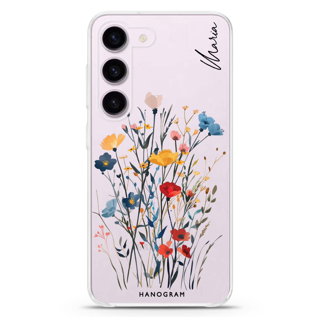 Garden Grace Samsung Galaxy 水晶透明保護殼