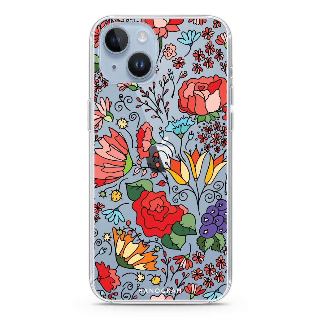 Petal Poetry iPhone 14 水晶透明保護殼