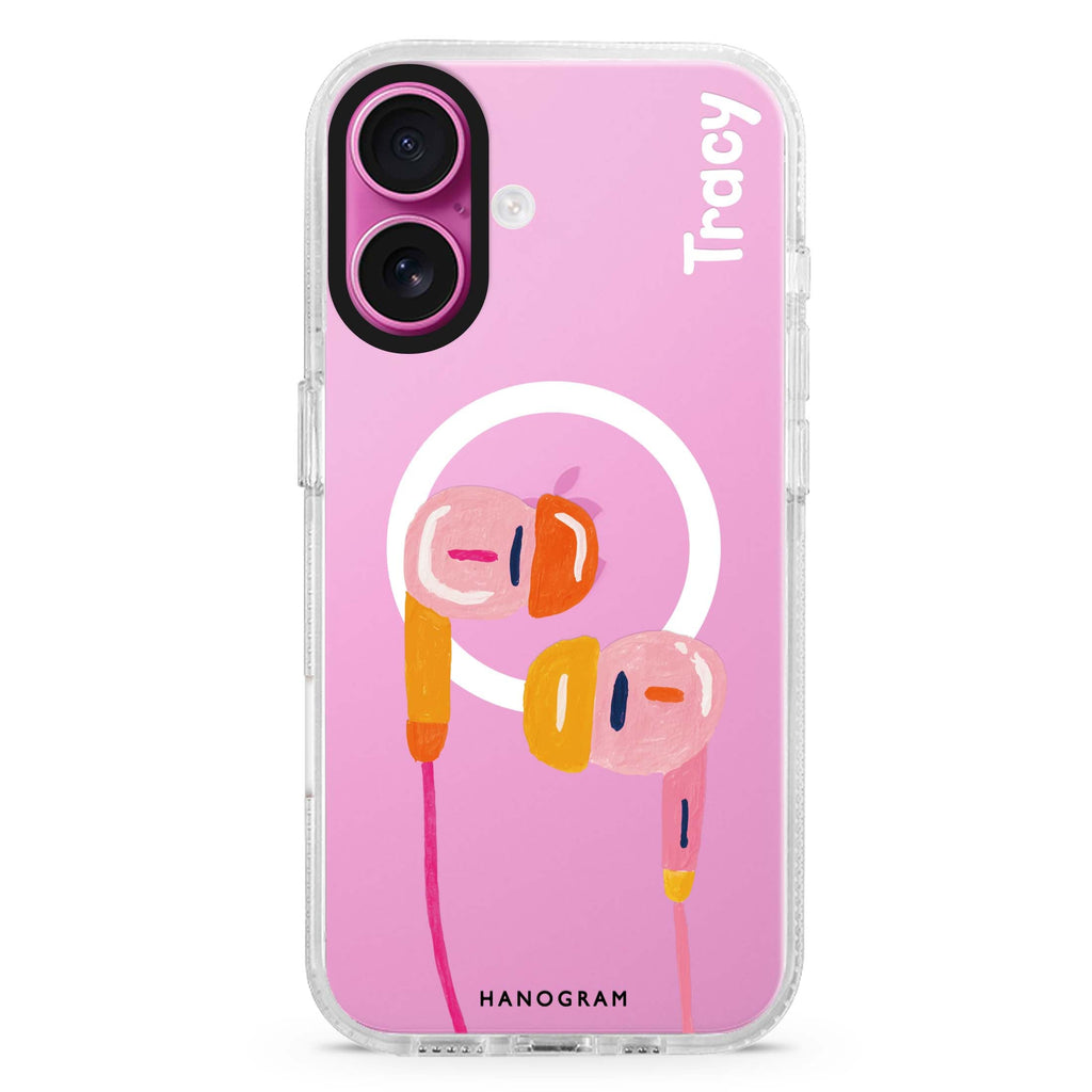 Pastel Beats Magsafe 兼容水晶透明保護殼