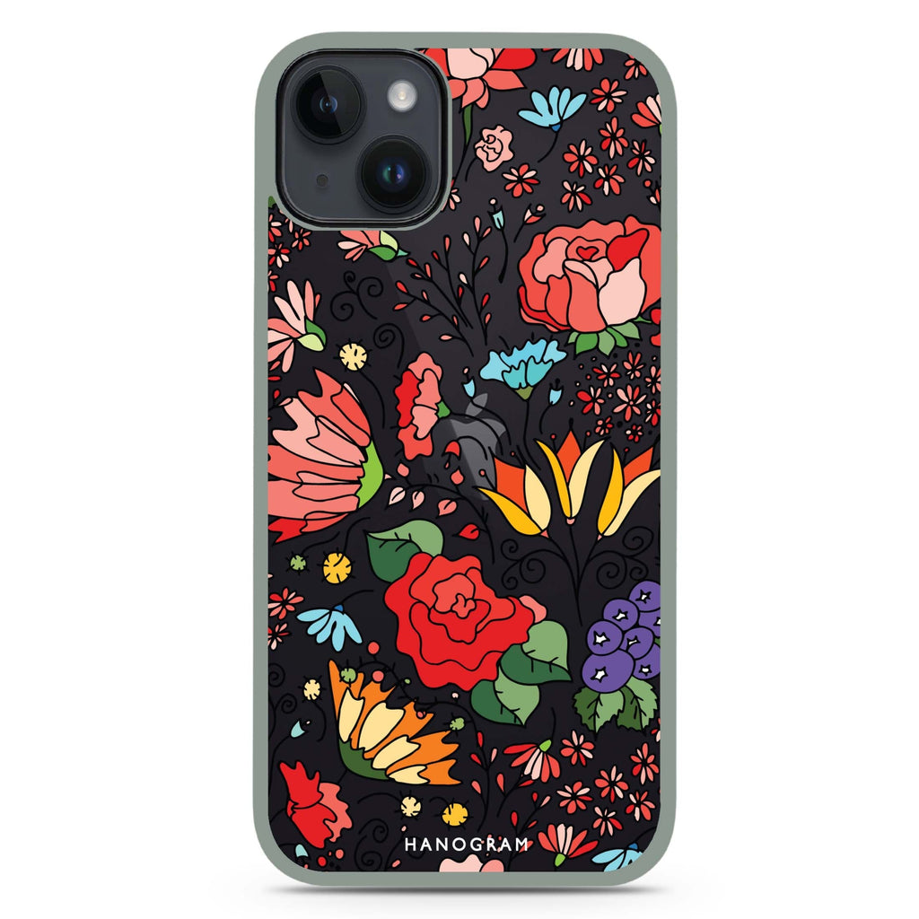 Petal Poetry iPhone 15 Plus 防衝擊保護殼