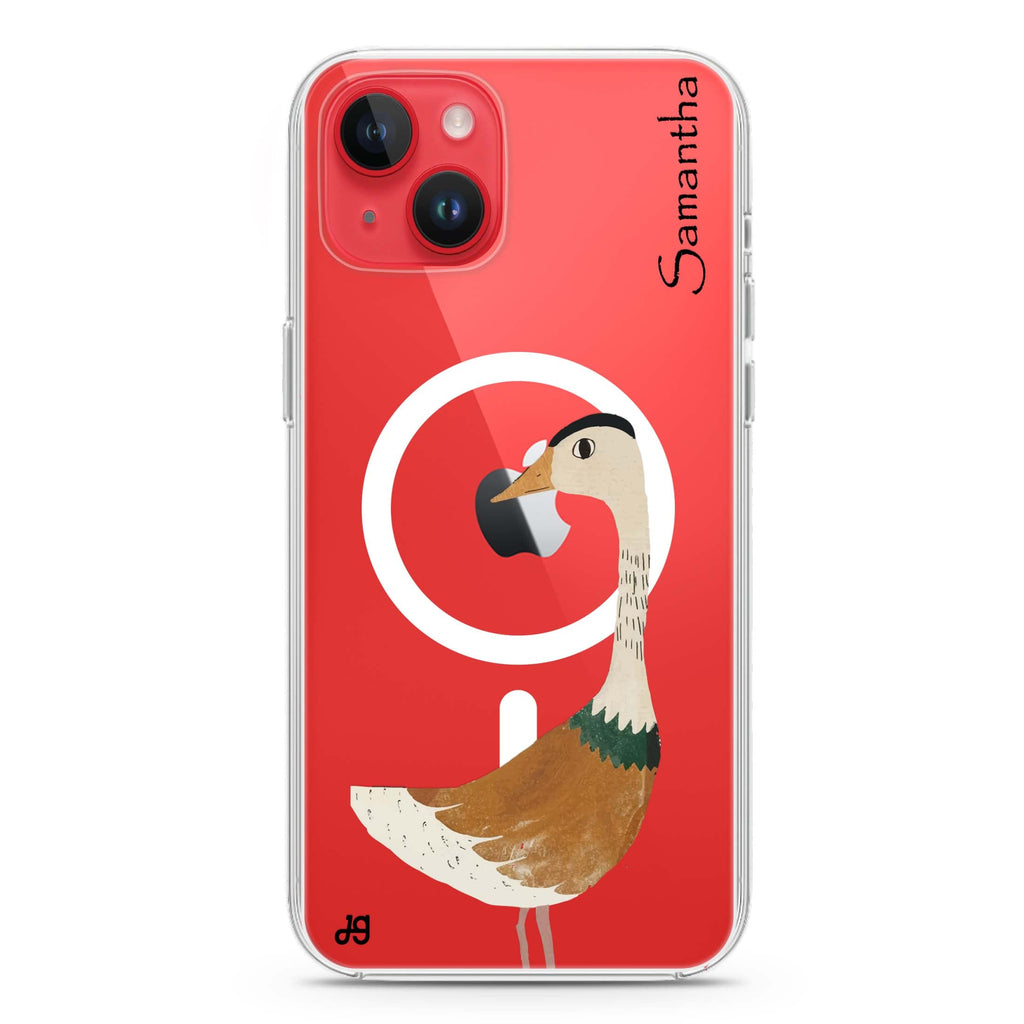 Meadow Honk iPhone 14 Magsafe 兼容水晶透明保護殼