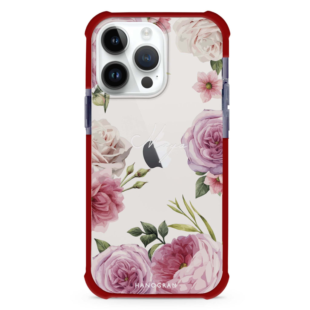 Beautiful Pretty Floral 超強防摔保護殼