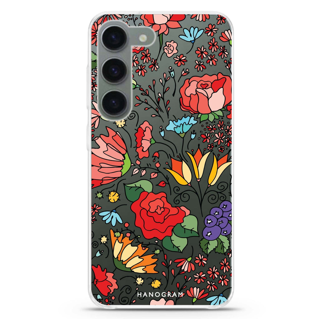 Petal Poetry Samsung Galaxy 水晶透明保護殼