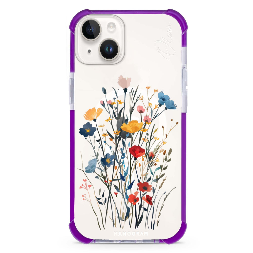 Garden Grace iPhone 15 Plus Magsafe 兼容超強防摔保護殼