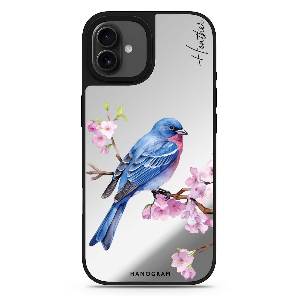 Indigo Serenade iPhone 17 鏡面手機殼 主圖設計