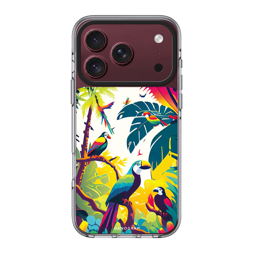 Tropical birds 水晶透明保護殼