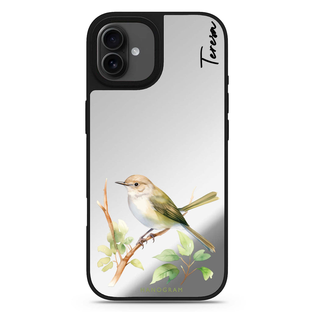 Warbler Whisper iPhone 17 鏡面手機殼 主圖設計