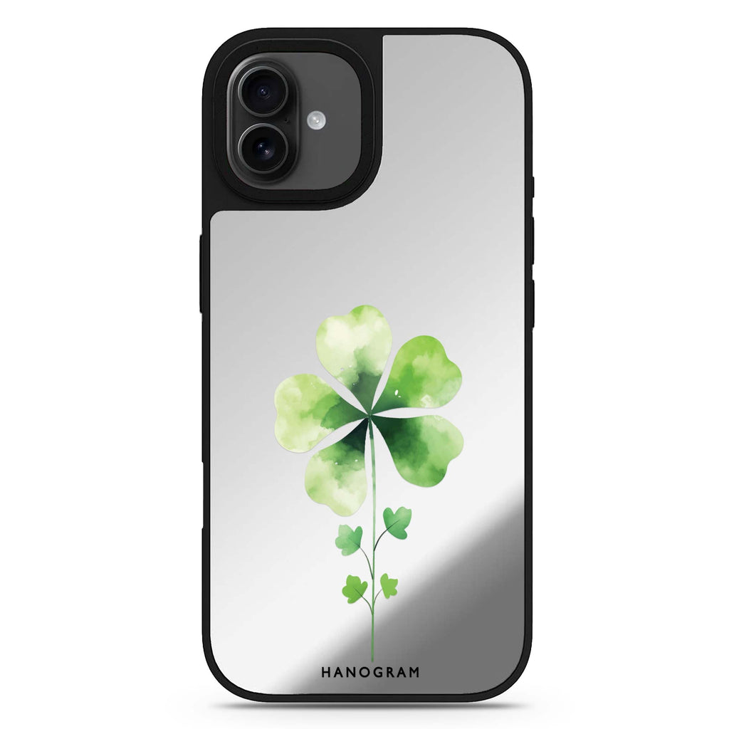 Green Bliss iPhone 17 色彩設計鏡面手機殼 主圖設計