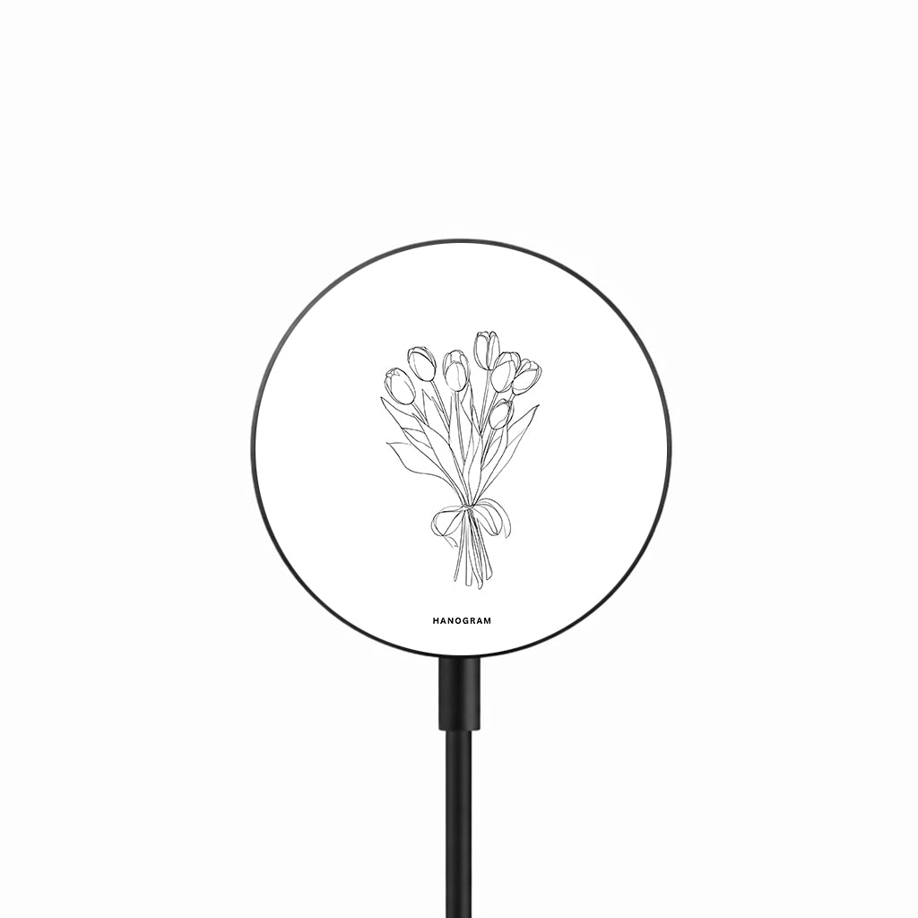 Minimal Tulip Bouquet 25W 磁吸無線充電器
