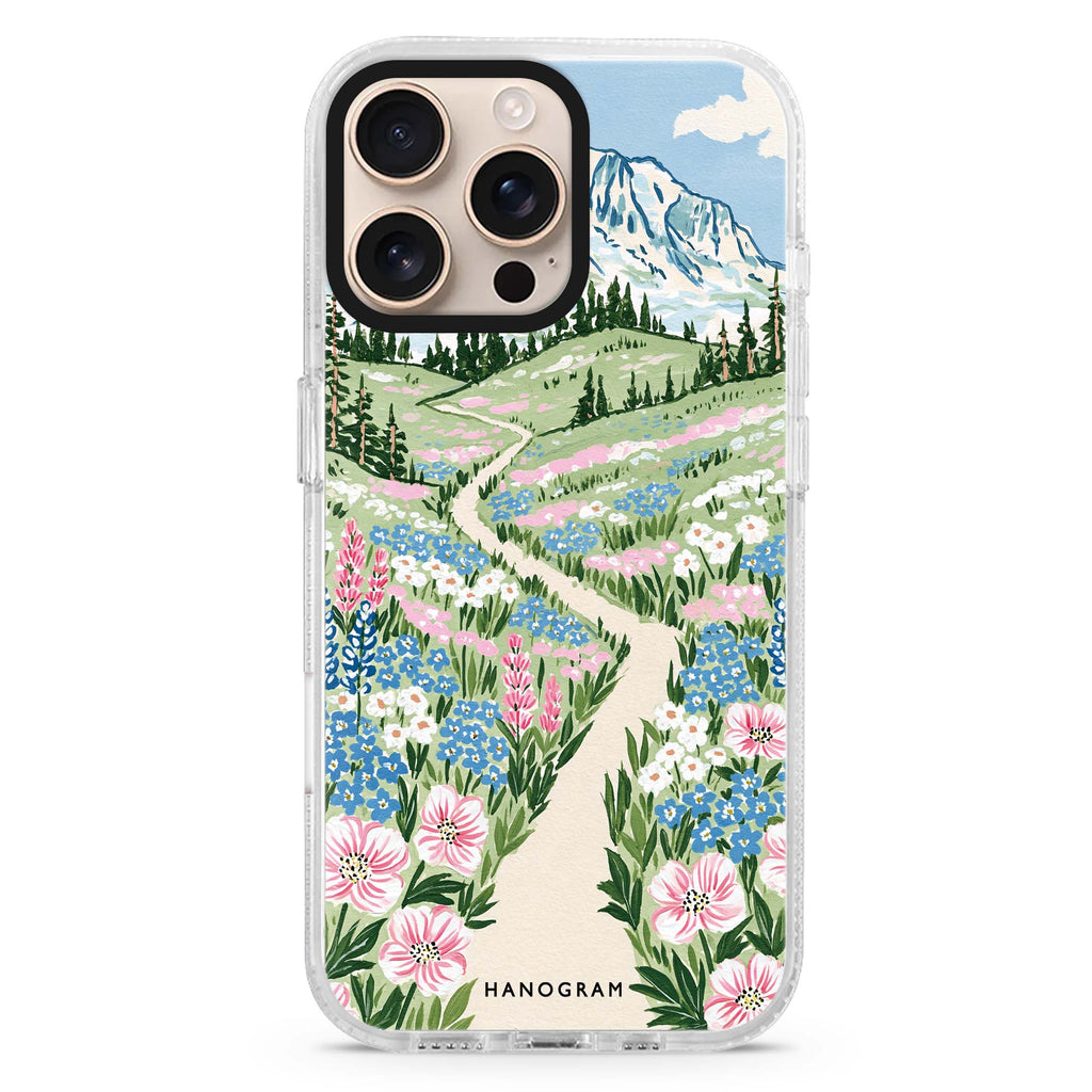 Wildflowers to the Summit Magsafe 兼容水晶透明保護殼
