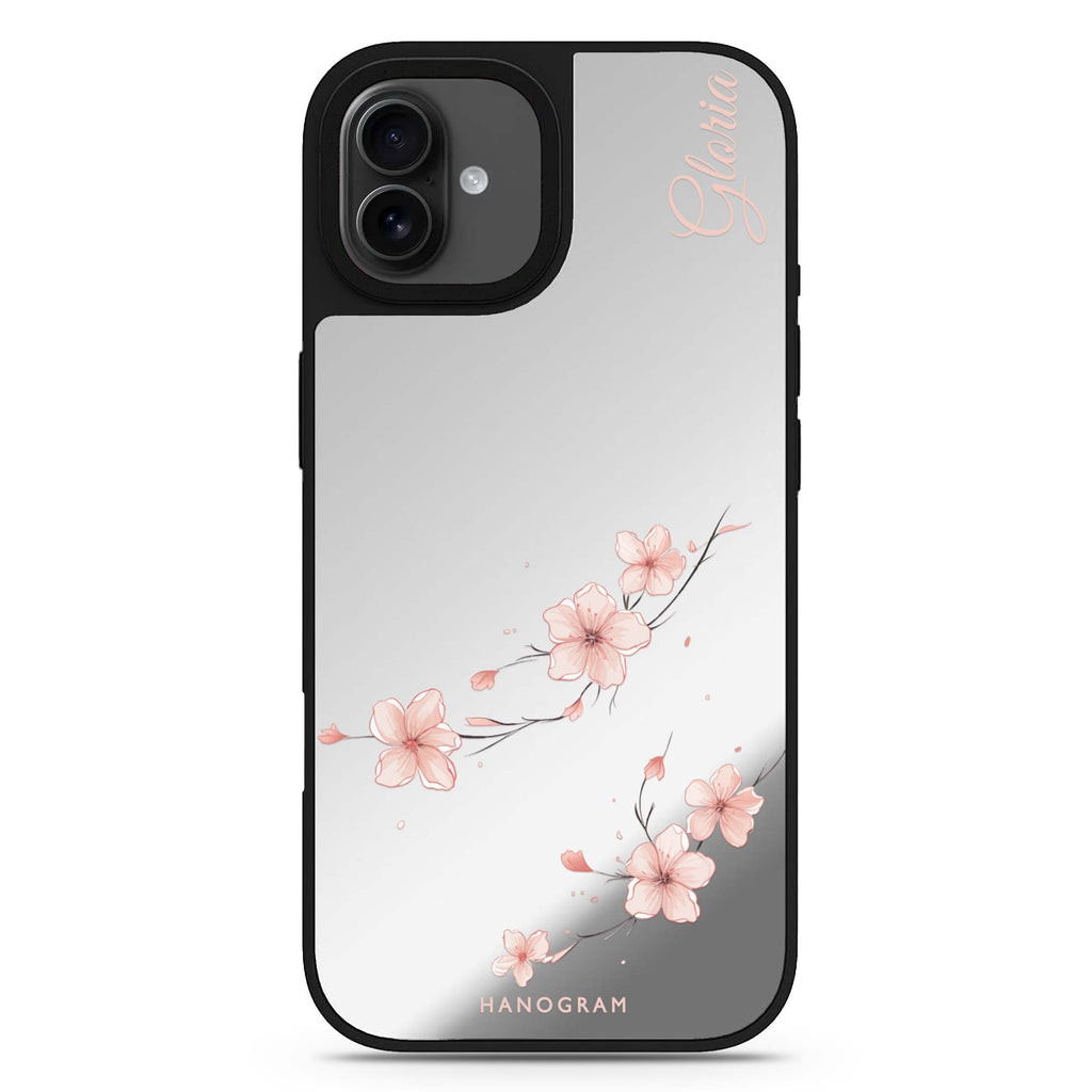 Sakura Spirit iPhone 17 日系鏡面手機殼 主圖設計