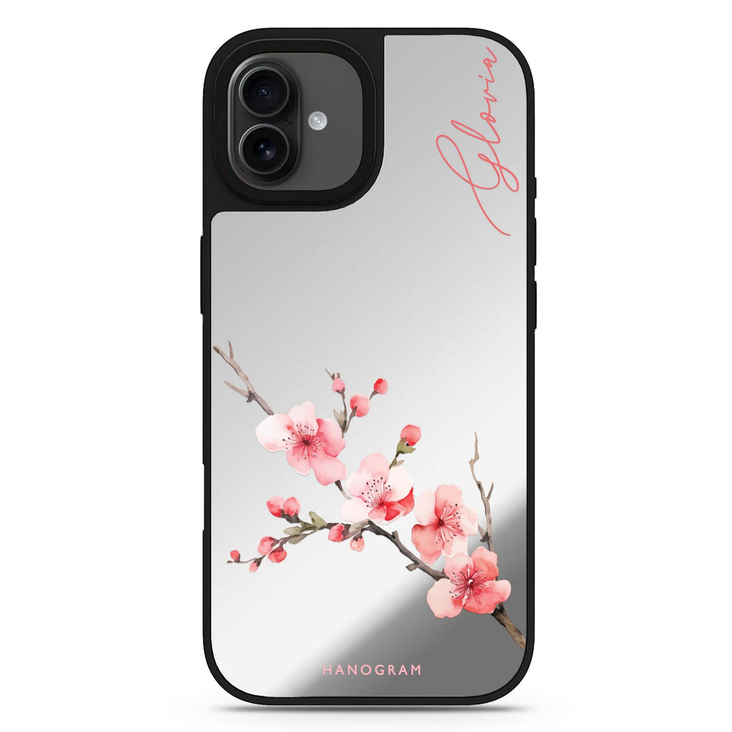 Cherry Bliss iPhone 17 鏡面手機殼 主圖設計