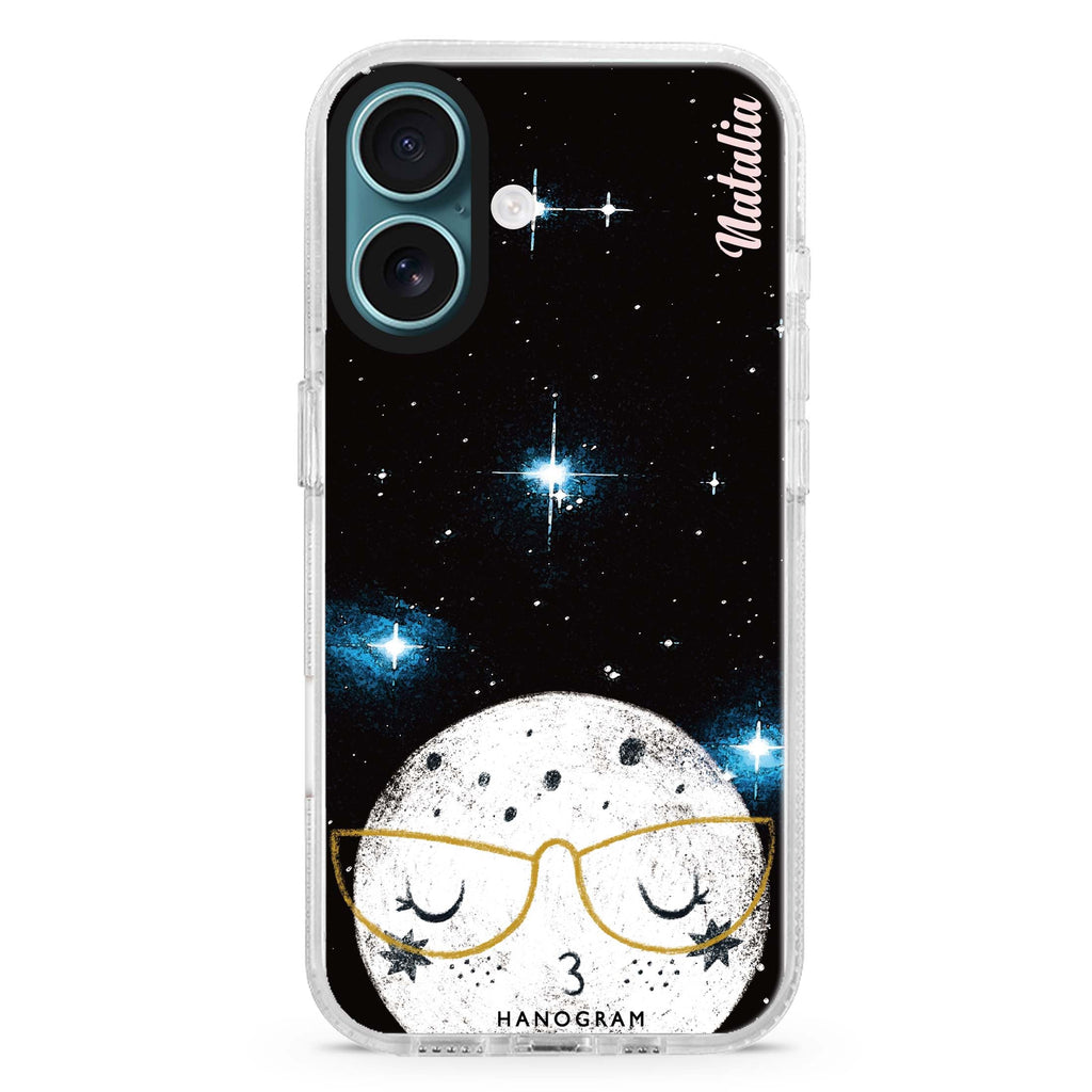 Glasses Moon 水晶透明保護殼